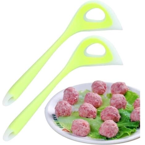 Machine à boulettes de viande, machine à boulettes de viande,Cuillère à Boulettes de Viande en Silicone Machine Boulettes de Viande (1/4)