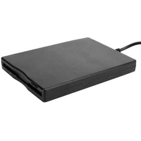 Accessoire ormatique Lecteur de Disquette Portable Lecteur de Carte 3,5po Amovible Externe Accessoire d'Ordinateur (1/4)