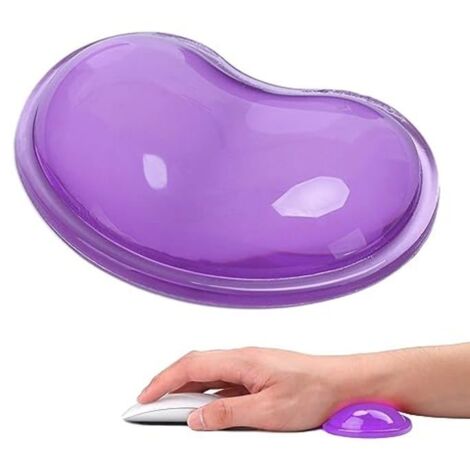 Coussin de poignet de gel, repose-poignet doux de gelée de silicone de soutien de poignet de poignet de soutien de poignet avec (1/5)