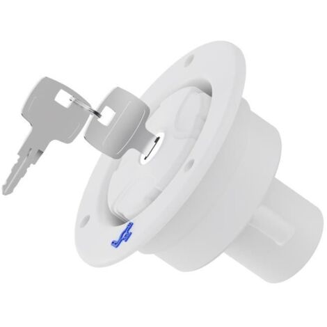 Bouchon De Réservoir d'eau pour Camping-Car, Anti-Fuite Bouchon Remplissage d'eau-BLANC (1/4)