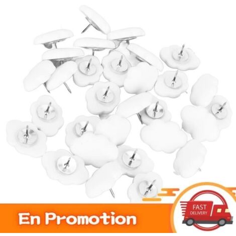 Lot De 20 Pièces Décoratives Rose Et Argent