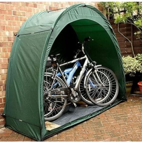 Cellfast – Abri de rangement pour vélos imperméable en taffetas 190t – Installation rapide en 10 min – Protection complète contre intempéries – 200 x 88 x 165 cm
