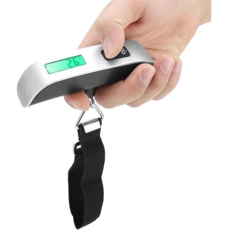 Pegrave,se Bagage Electronique Max 50Kg-110Lb, Balance Numeacute,rique Portable avec LCD reacute tro-eacute,clairage, (1/4)