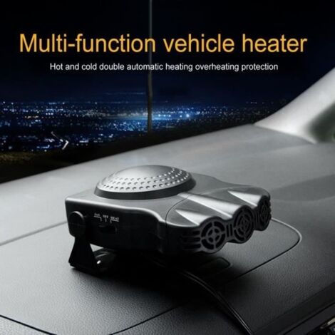 Dégivreur portatif pare-brise de chauffage de voiture de réchauffeur de voiture automatique de 12V 150W (1/4)