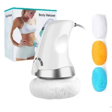 Massage Cellulite Masseur, Appareil de Massage Anti Cellulite avec 3 Pads, Accessoires Pour Soulager La Fatigue Sur Le Corps Entier