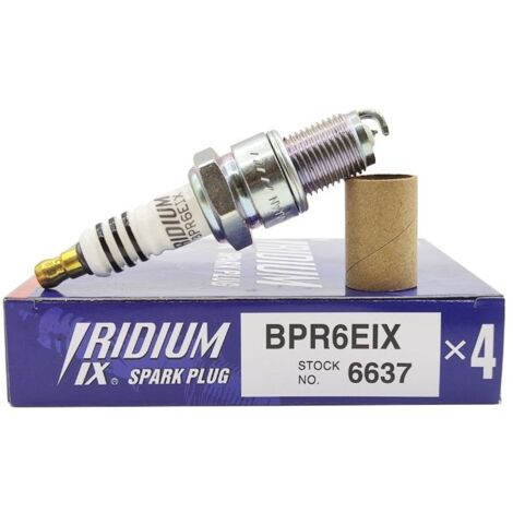 Lot de 4 bougies d'allumage en iridium BPR6EIX 6637 pour Audi Subaru BMW Nissan IW20 BPR6EIX-6637 de haute qualité-1972