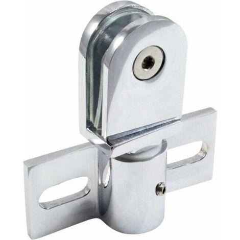 Charnière pivotante pour porte de douche en verre, 1 pièce (1/5)