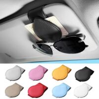 Support de lunettes de voiture, rangement de l’étui de lunettes de voiture, porte-lunettes de soleil Bleu