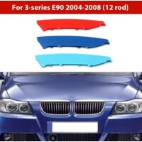 E90 04-08 - Bandes de garniture de calandre avant M Power Racing, Performance, BMW E46, E90, E91, E92, E93, F