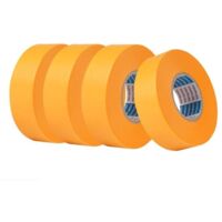 4pcs Ruban de Masquage Peinture,24mmx50m Ruban Vinyle pour Masquage de Précision,Ruban de Masquage,Masquage Peinture,Bande Adhesive