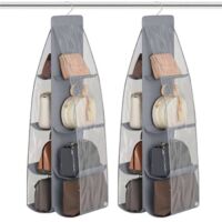 Rangement Sac à Main,2 Pièces Non Tissées Porte Sac à Main, Organisateur Sac a Main