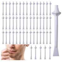 100pcs Bâtonnets applicateurs de Cire, Cire de Nez Baguette, Applicateurs de Cire de Nez, Bâtons d'épilation pour le nez pour Le Nez