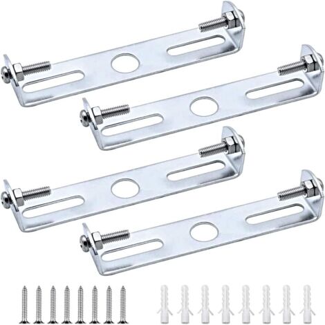Lot de 4 plaques de montage de 90 mm pour luminaires de plafond, adaptées aux suspensions  [Classe énergétique A+++]