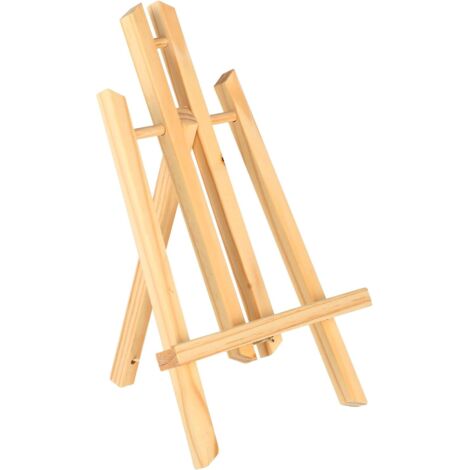 Chevalet de Table Pliable 30 cm pour Peinture et Art - Compact Léger Idéal Enfants et Loisirs Créatifs Portable (1/5)