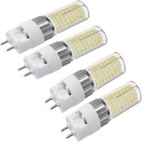 Ampoule à LED G12 16W Blanc Naturel, ampoule maïs bi-pin , 4000K 1600 Lumen Plafonnier Floodlight, Pack de 4