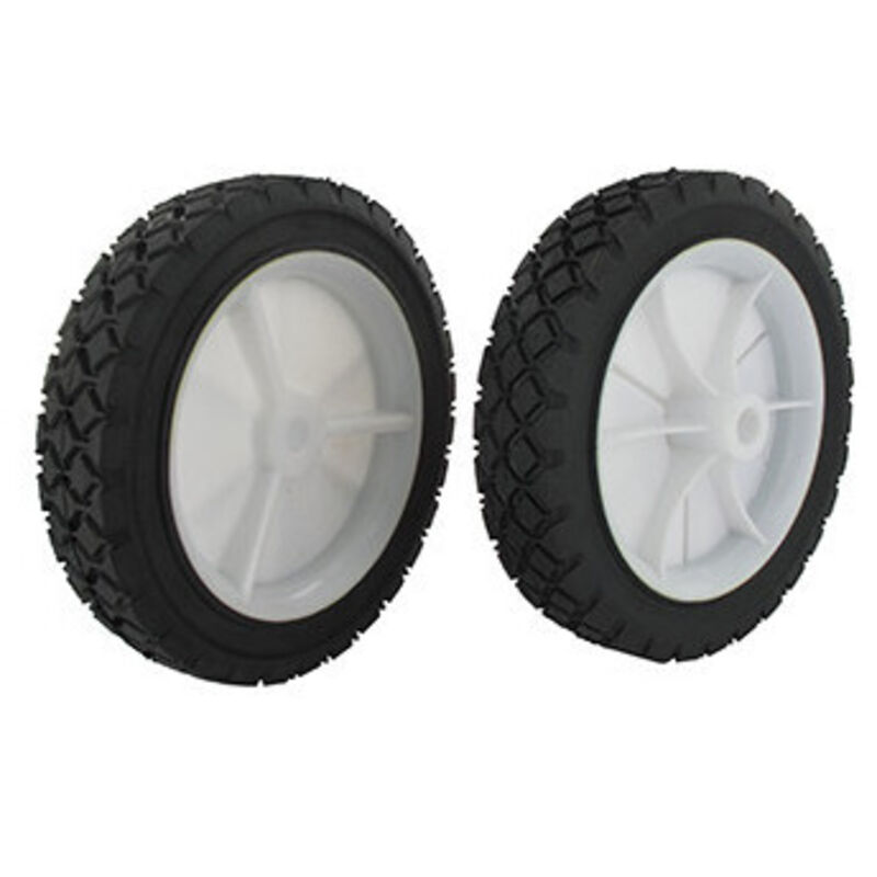 Rueda de plástico con buje desplazado universal - ø: ext: 178mm ...