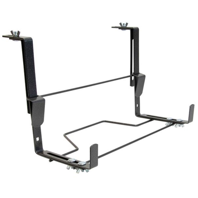 Cubo de jardín ergonómico de hierro plano 35x16 a 26cm Gris martelé ...