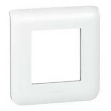 Legrand 078802 - Placa mosaico - 2 módulos blanco