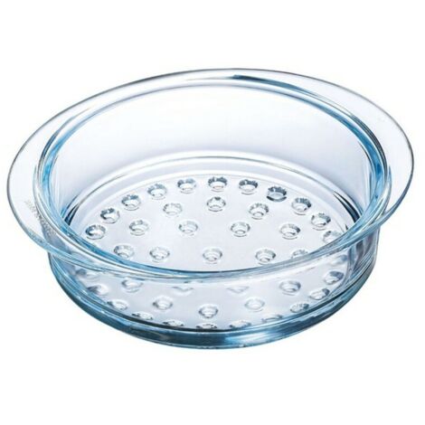 Cesto de cocción al vapor de vidrio de 20 cm Pyrex