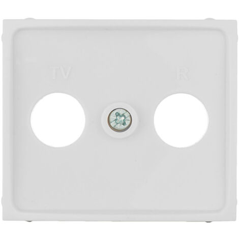 TAPA PARA TOMA DE SEÑAL TV/R COLOR BLANCO S.EUROPA SOLERA ERP47TLV