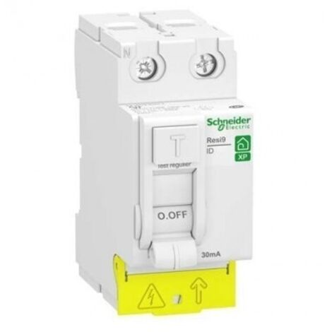 Inter Diferencial - 2p - 40a - 30ma - Tipo A - Peinable - Alimentación Baja - Resi9 - R9pra240 - Schneider