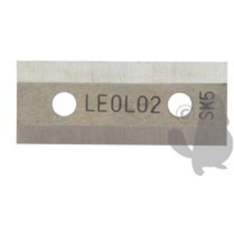 Cuchillo para trituradora Lazer Modelo Xlzshr2505 - Modelos Wolf Sd180e, Sd200e, Sd240e. Longitud: 64mm, Ancho: 25.5mm, ø Agujero: 7mm