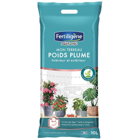 FERTILIGEN tierra para macetas pluma - Todas las plantas - 10L (1/4)