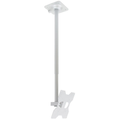 Support Plafond Pour écran Plat - 2 Articulations - H 65/105 Cm - Silver - Erard (1/3)