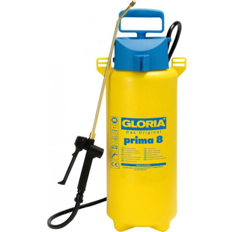 Pulvérisateur à Main Gloria Modèle Prima 8 à Compression, Pompe à Piston Avec Soupape De Sécurité, Entonnoir, Lance Et Sangle De (1/3)