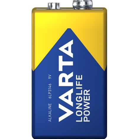 Longlifepow Pila Alcalina 9V/6LR61 X1 - Varta