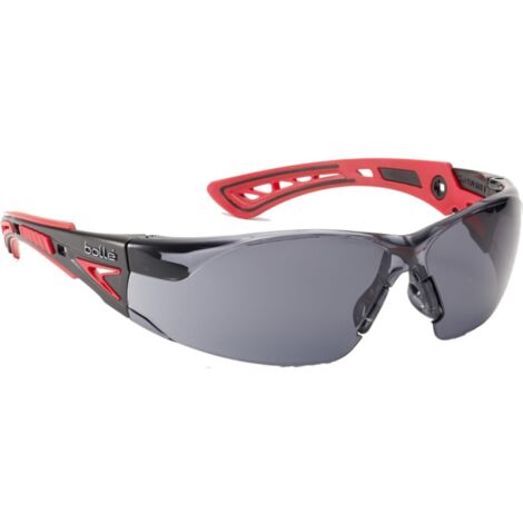 GAFAS DE SEGURIDAD BOLLE RUSH+ (AHUMADAS) NEGRAS