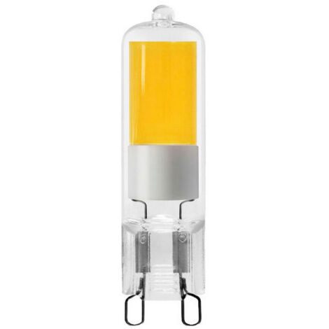 Bombilla g9 led 5w 550lm 3000k luz calida cristal edm (1/4)