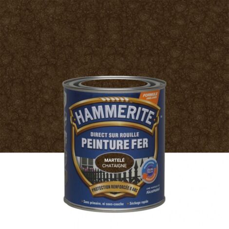 Pintura Martillada Color Castaña 0.75 Litros - Hammerite