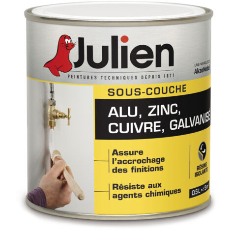 Imprimación de aluminio/zinc/galva 0,5 l - Julien
