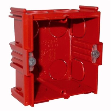 Caja de obra 1 estación profundidad 40mm Legrand