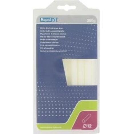 Pegamento multiusos Ø 12 mm - 190 mm blanco Rapid