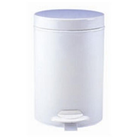 Cubo de basura de 3 litros blanco - Cyjeu - Rossignol (1/2)