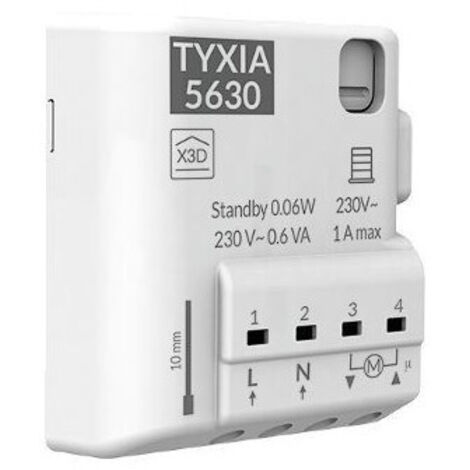 DELTA DORE 6351401 Receptor de persiana Tyxia 5630 - 868MHz - 1A - 30 Nm