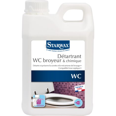 STARWAX Descalcificador y triturador de WC 2 l Starwax