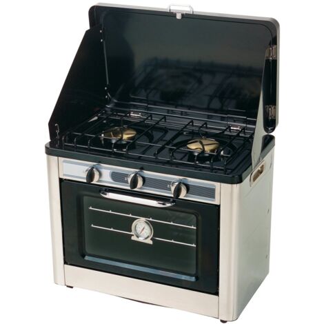 Combinación de estufa y horno de gas con 2 quemadores WOL