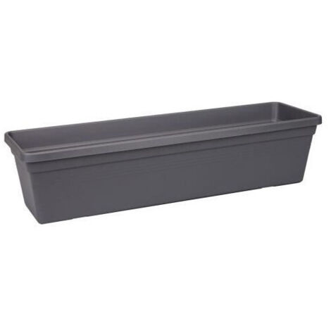 Maceta Elho Balconniere Negro 16,5 x 39 x 13,7 cm