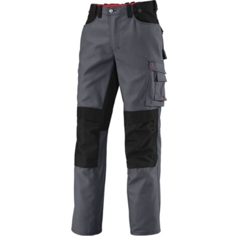 Pantalones de trabajo 1789 gr.58 gris oscuro / negro BP (1/2)