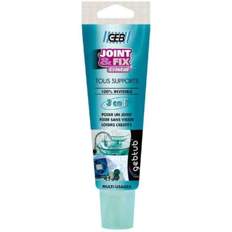 Sellador "Joint and fix" translúcido 100 ml Geb