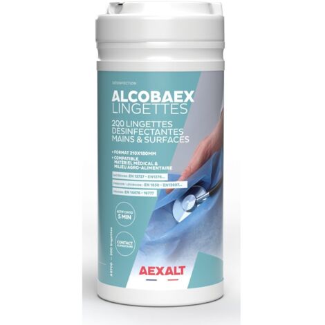 Toallitas Desinfectantes Bactericidas - Caja de 200 Toallitas (1/2)