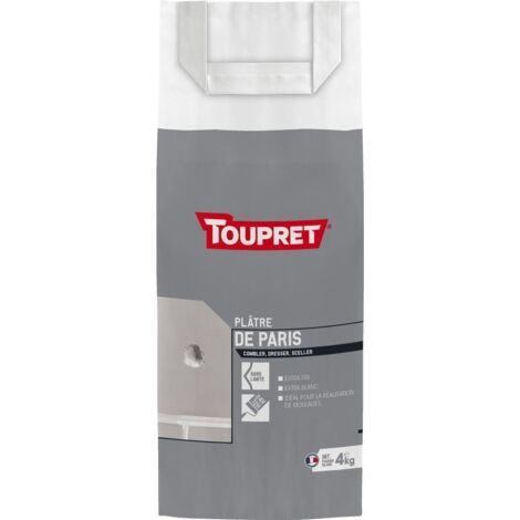 Yeso de París TOUPRET - Polvo - 4Kg - BCPLA04