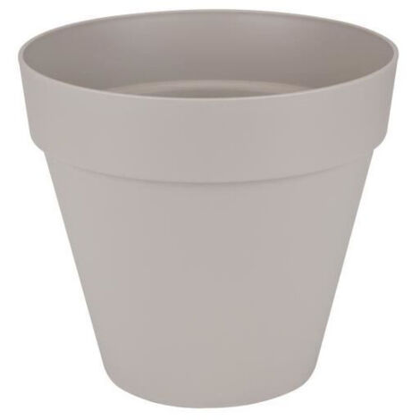 ELHO Maceta redonda Loft Urban - Ø 20 cm - Gris cálido