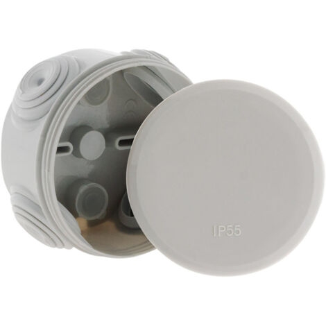 Caja de derivación estanca IP55 - Ø70 Prof. 35mm
