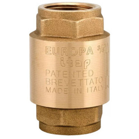Válvula de retención Europa 1¼" – latón de alta capacidad Art. 100