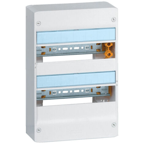 Coffret Drivia 13 modules 2 rangées IP30 IK05 - Blanc RAL9003 - 401212 - LEGRAND
