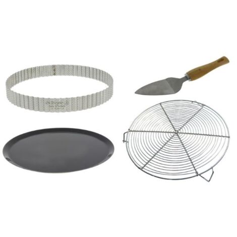 Coffret Tarte De Buyer Kit Complet Pour Réaliser Des Tartes Parfaites - De Buyer (1/3)